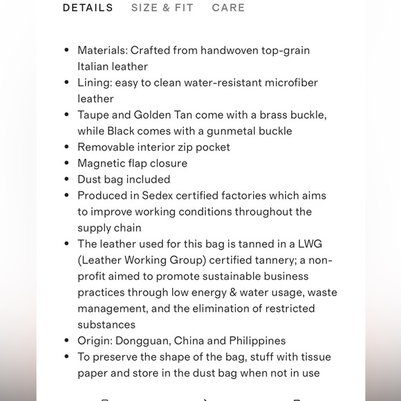 Quince Italian Leather Handwoven Flap Crossbody Bags in Golden Tan - Picture 4 of 12